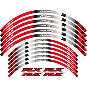 21" 18" RIM STRIPES WHEEL STICKERS FOR KAWASAKI KLX 400R 2003-2005 400 2000-2016