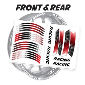 GP18 Wheel Rim Sticker Set For Suzuki GSXR1000 Bandit GSF 1250 GSXR750
