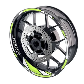 Light Green 17 inch GP06 Vinyl Wheel Rim Stickers For Yamaha MT07 18 19 20 21