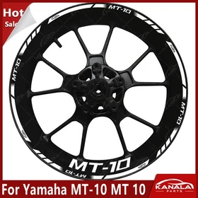 For Yamaha MT-10 MT 10 Motorcycle Accessories wheel decals rim stickers stripe