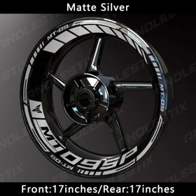Reflective Motorcycle Wheel Sticker Rim Tape Decals Fits For YAMAHA MT09SP