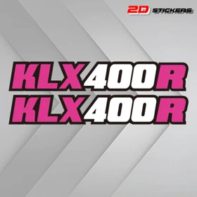 For 2003 Kawasaki KLX400R Motorcycle Swing Arm Decal Sticker Graphics Kit 2pcs
