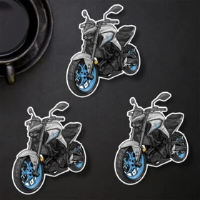 Yamaha MT-03 2020-2025 Stickers  - Set of 3 KissCut Decals for Riders