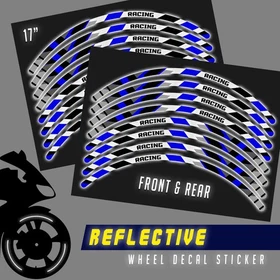 Red Pattern Reflective Decal Stickers SH13 For Ducati 1299 Panigale 2015-2019