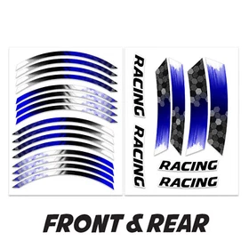 GP18 Wheel Rim Sticker Set For Suzuki SV 650X GSXS750 GSX 750