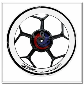 Reflective Waterproo Wheel decal rim sticker For SUZUKI Bandit 600 650 1200 1250