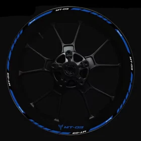 For YAMAHA MT-03 MT03 17 Inch Front And Rear Wheel Hubs Rim Reflective Stickers