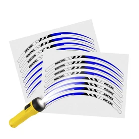 Retroreflective Rim Strips Decal Sticker SH18 For Ducati DIAVEL 1260 S 19-21 20