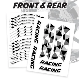 SP13 17'' Rim Wheel Stickers Decal Graphic Kit For Suzuki GSR 600 06-10 09 08 07