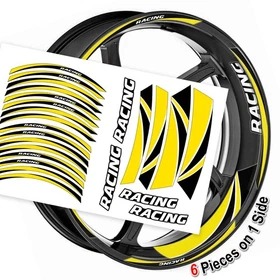 Orange Rim Wheels Rim Decal Sticker GP08 For Yamaha MT-09 Tracer FZ09 FJ09
