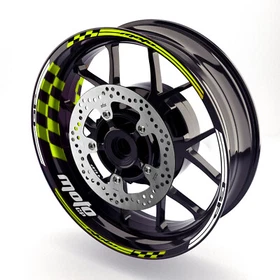 GP01 17" Wheel Decal Stickers Set For Yamaha FJ09 MT-09 Tracer 18 19 20