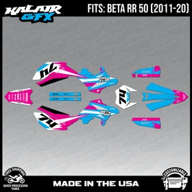 Graphics Kit for Beta RR50 (2011-2020) Prestige Series - MAGENTA