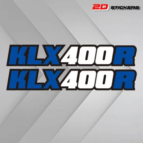 For 2002-2004 Kawasaki KLX400R Motorcycle Swing Arm Decal Sticker Graphics Kit