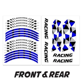 SP13 17'' Rim Wheel Stickers Decal Kit For Suzuki Bandit GSF 1250 07-18 17 16 15