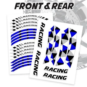 SP13 17'' Rim Wheel Stickers Decal Graphic Kit For Yamaha FZ07 MT-07 18-21 20 19