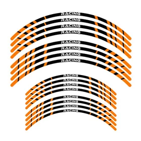 Vinyl Decal Rim Stickers 21" 18" Stripe02 For Suzuki RM-X450X DR 250Z DR-Z 400S