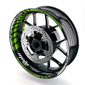 GP02 17" Wheel Decal Stickers Set For Yamaha MT10 18 19 20 21