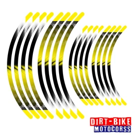 COMB01 Dirt Bike Wheel Rim Stickers For Honda XR650L 2012-2020 19 18 17