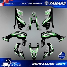 Yamaha YFZ 450R 450X Graphics kit 2014 2016 2018 to 2025 decals stickers ATV UTV