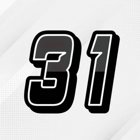 S16 Custom Racing Number Sticker Vinyl Decals 3 pcs For Yamaha TM Ducati