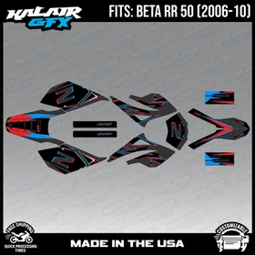 Graphics Kit for Beta RR50 (2006-2010) Vizion Series - SMOKE