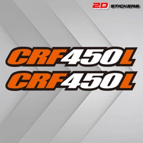 For Honda CRF450L 2019 2020 Accessories Swing Arm Decal Sticker Graphics Kit 2pc