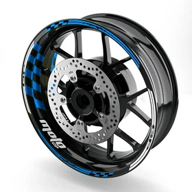 GP01 17" Wheel Decal Stickers Set For Yamaha FZ09 MT-09 18 19 20 21