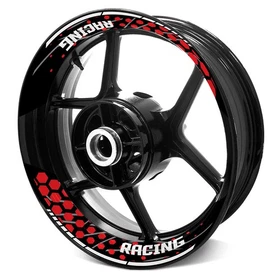 17 inch Vinyl Wheel Rim Stickers S25B For Yamaha FJ09 MT-09 Tracer 18-20