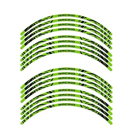 Green WILD Wheel Sticker 17 inch Rim For Suzuki SV 650X 19 20
