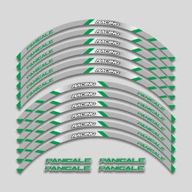 For DUCATI 899 959 1199 1299 Panigale V2 V4 S/R Wheel Rim Stripes Tape Sticker 