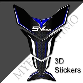 For Suzuki SV650A SV650X  Motorcycle Fishbone Fuel Tank Pad Stickers 2016-2022