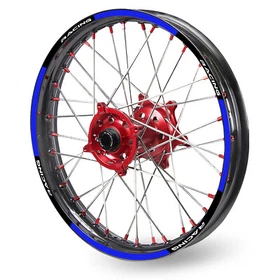Orange 21'' 18'' MX Wheel Rim Stickers L01B For Honda CRF 250RX 2019-2021