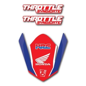Throttle Syndicate Front Fender Decal Kit