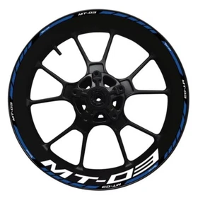 For Yamaha MT-03 Wheel Hub Decal Decoration Rim Reflective Waterproof  Sticker