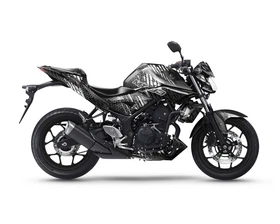 Complete Graphic Kit Decal Sticker "RIOT" For Yamaha MT03 MT-03 2015-2023