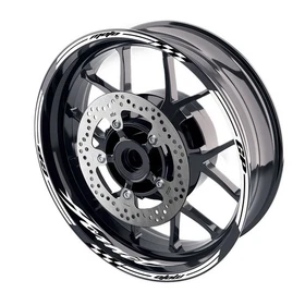 Wheel Decor Decal Sticker CHECK 17'' Rim For Honda CB 919 Hornet 900 02-2007 06