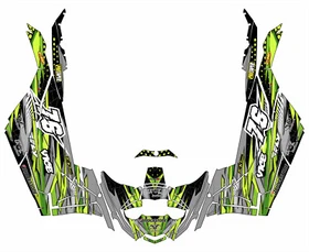 2017+ Can Am X3 Maverick Design Graphic Kit Wraps Decals Off Road Camo x 16