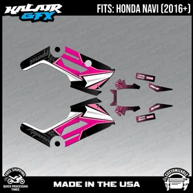 Graphics Kit for HONDA NAVI (2016-2023) Orion - PINK