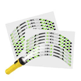 SH16 Blue Reflective Wheel Sticker Tape For Honda CB650R 19-20