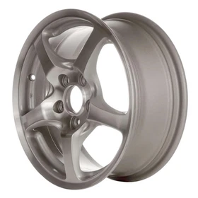 2000-2004 HONDA S Machined Champagne Silver 16x6.5 OEM Wheel 63817 