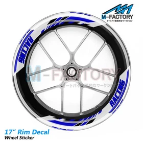 J03 17'' Rim Sticker Strip Tapes Vinyl Decal For Suzuki GSX1250FA SEGSX1300R