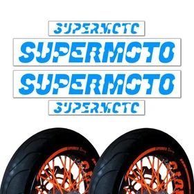 Supermoto 17" Inner Rim Decals Sticker Y01 For Kawasaki KX 450F KXF 450 KX500