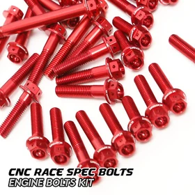 26 PCS CNC Crankcase Engine Case Cover Bolts For Yamaha YZF R1M 2015-2022