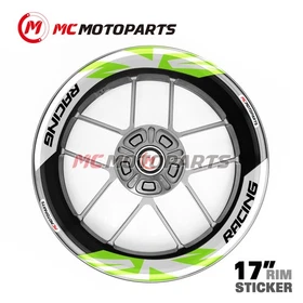 17'' Rim Wheel Sticker Vinyl Decal S09 For Yamaha FZ8 FZ09 MT01 MT07