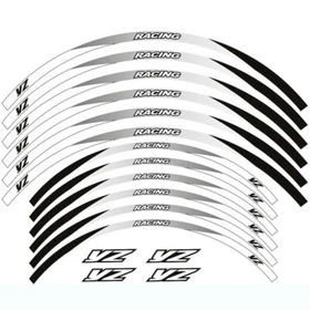 "21 "19 RIM WHEEL STRIPES STICKERS FOR YAMAHA YZ 250F/450F/450FX YZ 125/250