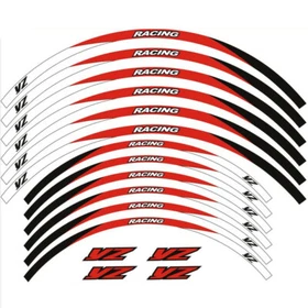 "21 "19 RIM WHEEL STRIPES STICKERS FOR YAMAHA YZ 250F/450F/450FX YZ 125/250