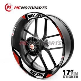 17" Rim Decal Wheel Sticker J10 For Yamaha FJ09 FJR1300 FZ6R FZ07