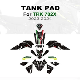 2023 2024 motorcycle Benelli TRK702X adventure protection fuel tank pad sticker