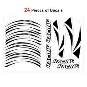 For Yamaha FZ10 MT-10 18-24 23 22 21 Inner Wheel Stickers Stripe GP08 Racing