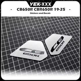 Steel Frame Side Cover Trim Covers Stickers For Honda CB650R CBR650R 2019-2026